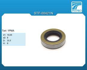 Сальник насоса ГУР d1-19,05 d2-8 D-33,3 H-8 Тип: 1PMA