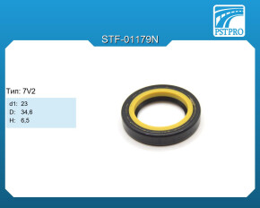 Сальник d1-23 D-34,6 H-6,5 Тип: 7V2
