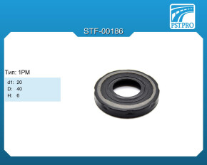 Сальник d1-20 D-40 H-6 Тип: 1PM