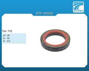 Сальник d1-28 D-40 H-6,5 Тип: 7V2