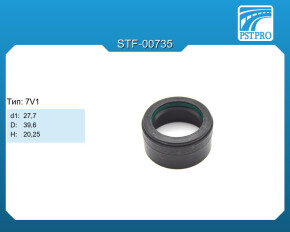 Сальник d1-27,7 D-39,6 H-20,25 Тип: 7V1
