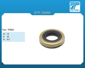 Сальник насоса ГУР d1-16 D-30 H-6,5 Тип: 1PMA
