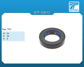 Сальник d1-24 D-38 H-8 Тип: 7V1