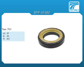 Сальник d1-27 D-44 H-8,5 Тип: 7V1