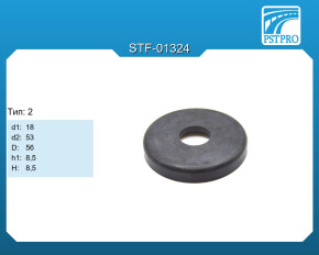 Верхний защитный колпачок Volvo d1-18 d2-53 D-56 h1-8,5 H-8,5 Тип: 2