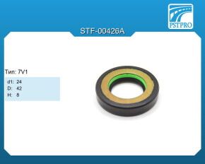 Сальник d1-24 D-42 H-8 Тип: 7V1