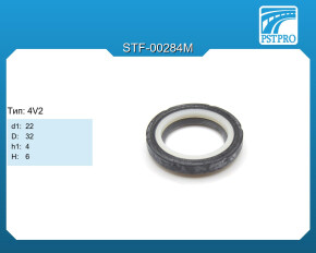 Сальник d1-22 D-32 h1-4 H-6 Тип: 4V2