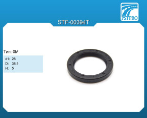 Сальник d1-28 D-38,5 H-5 Тип: 0M