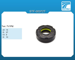 Сальник d1-14 D-27 h1-9 H-10 Тип: 7V1PM