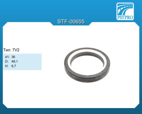 Сальник d1-36 D-48,1 H-6,7 Тип: 7V2