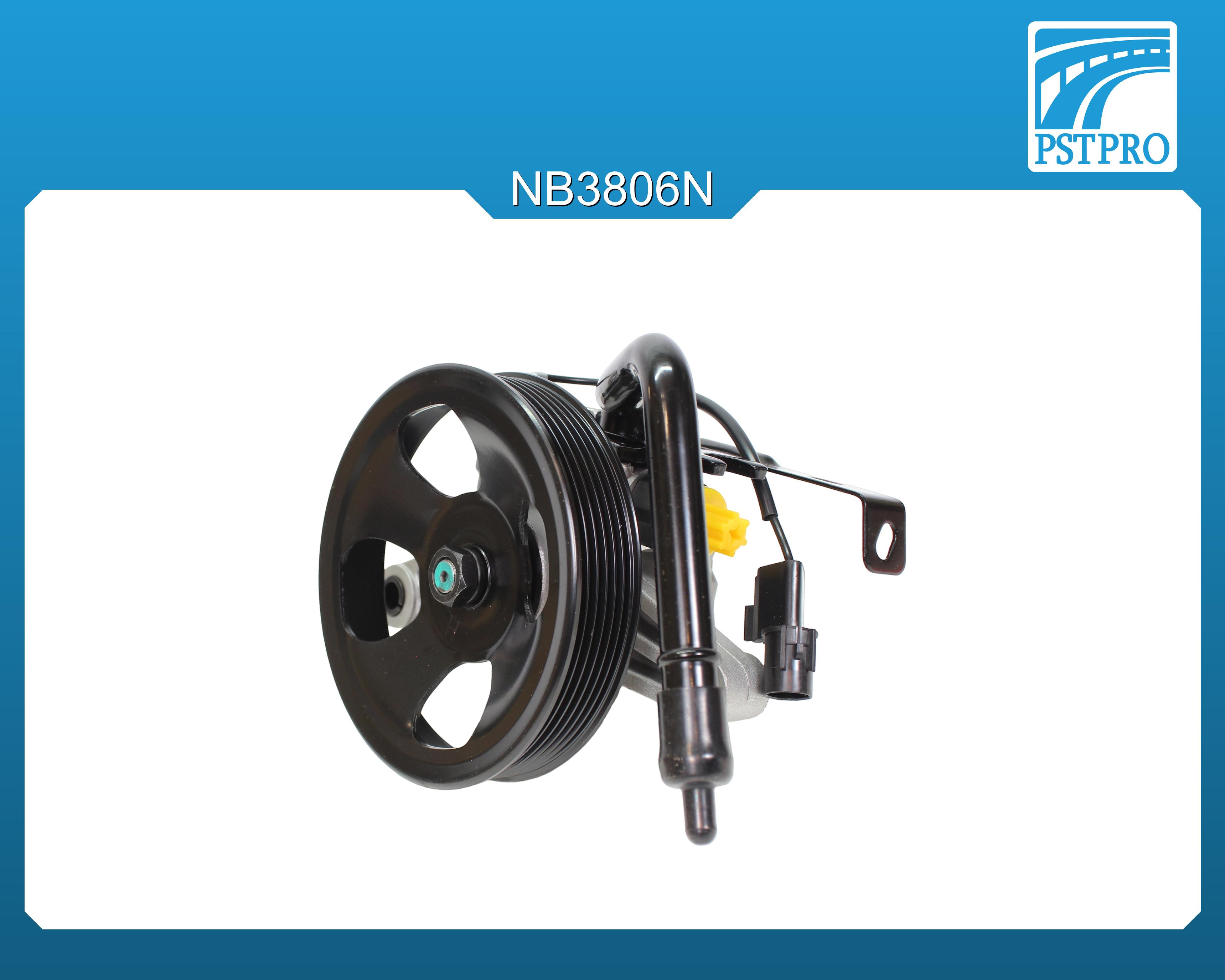 Насос ГУР KIA Rio III 2011-, Hyundai Solaris 2010-, Hyundai Accent IV 2010- с датчиком, шкив 6PK диаметр 140мм