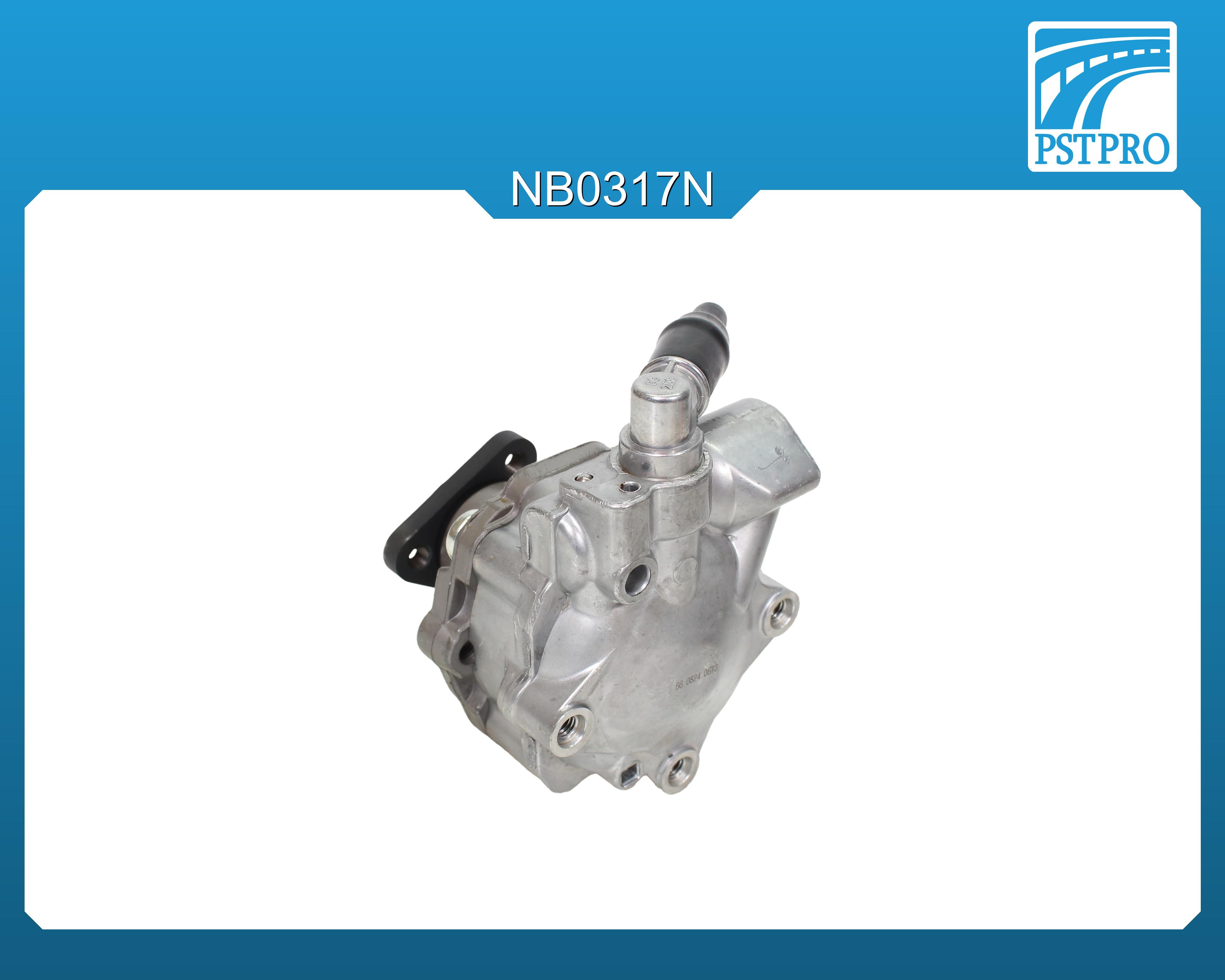 Насос ГУР Porsche Cayenne 2003-, VW Touareg 2003-, AUDI Q5 2008-2017 треугольный фланец, с 3-мя точками крепления