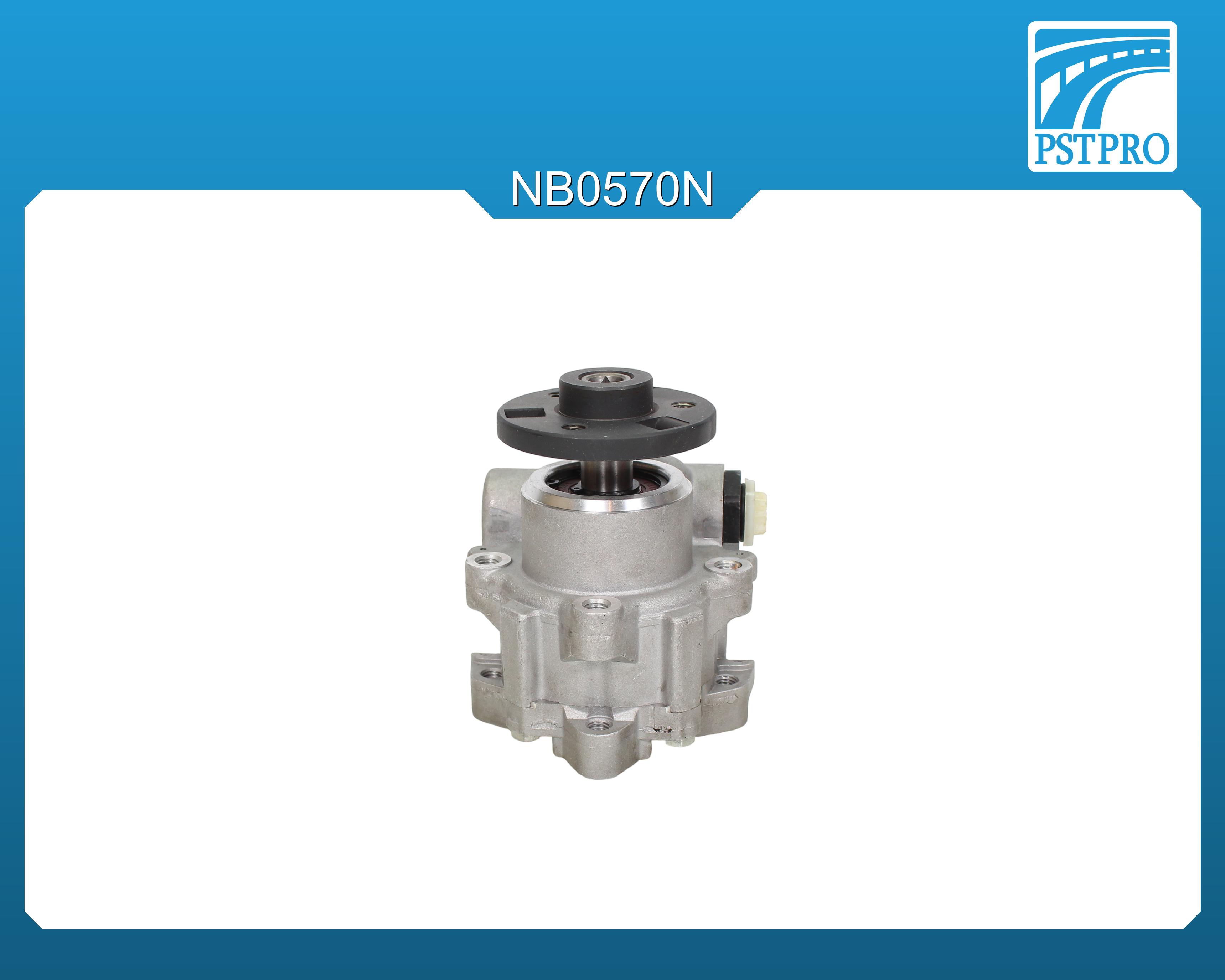 Насос ГУР BMW 5 E60 2003-2009, BMW 6 E63 2004- расстояние от задней крышки насоса до фланца 105мм