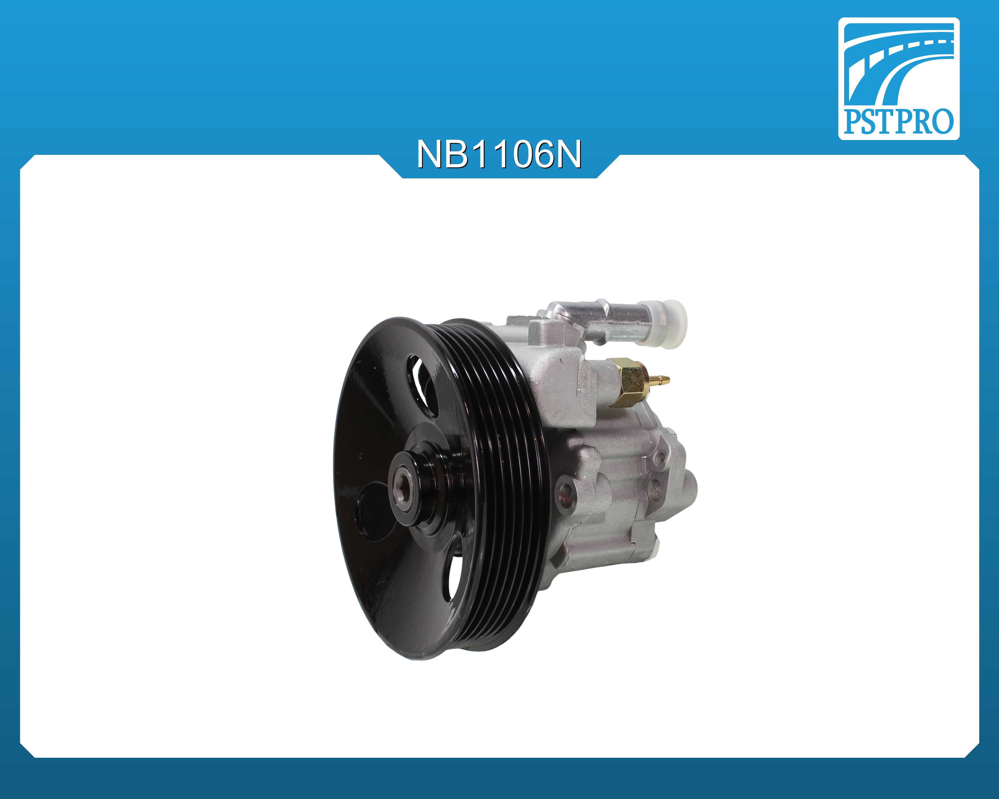 Насос ГУР Chery Tiggo (T11) 2006- шкив 6РК, диаметр шкива 128мм, для двигателей объемом 1,8 и 2,0л