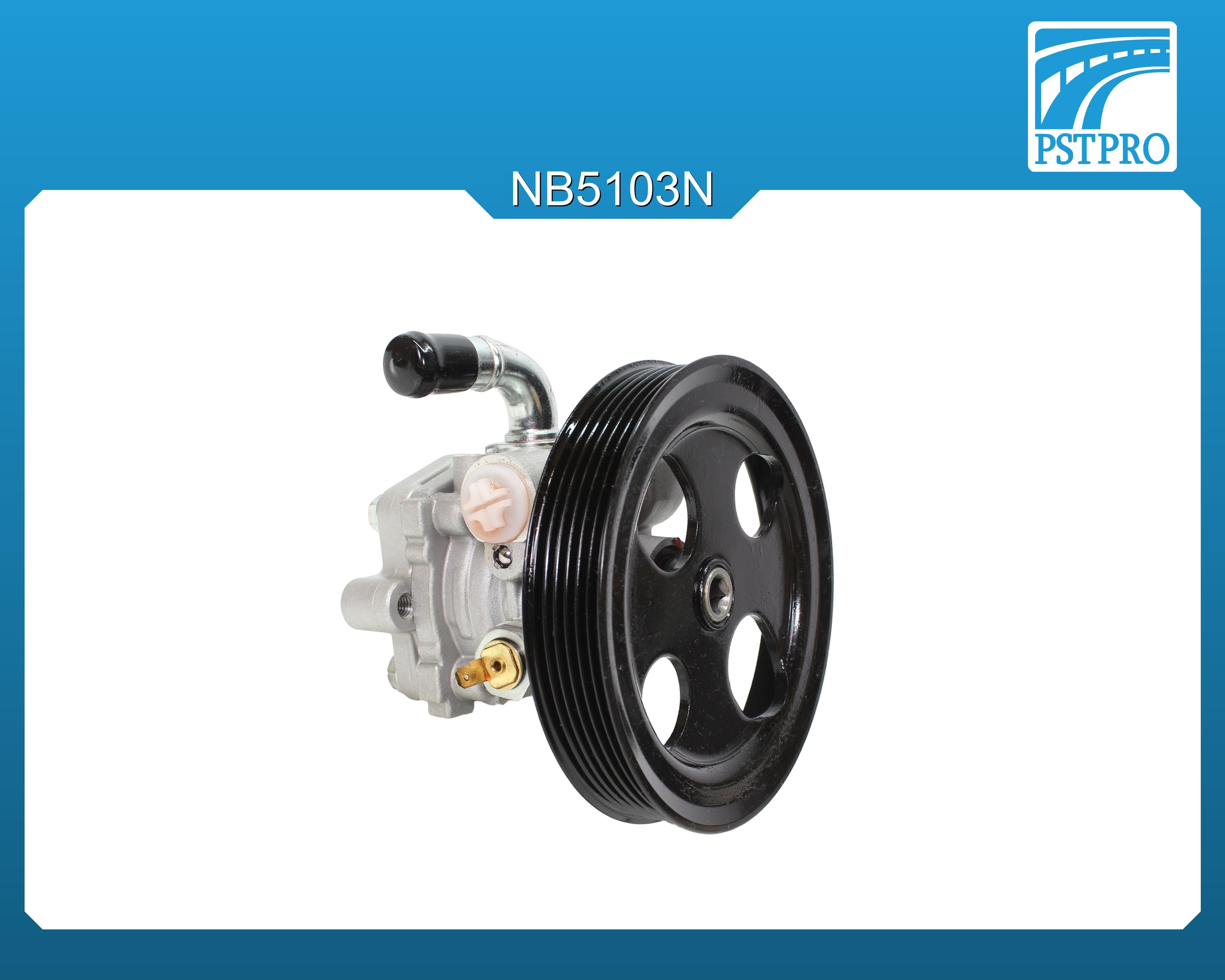 Насос ГУР Mitsubishi Lancer Evolution IX (CT, CS) 2003-, Mitsubishi Lancer IX V2.0 (CS_A, CS_W) 2003- шкив 6РК, диаметр шкива 143мм, датчик