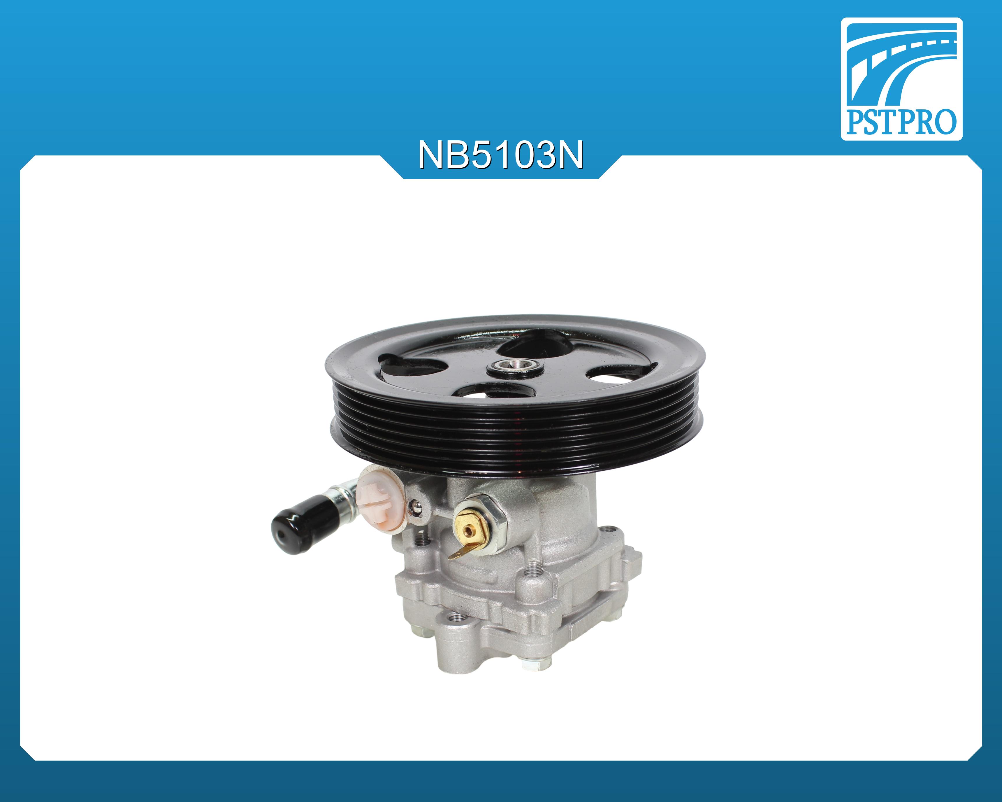 Насос ГУР Mitsubishi Lancer Evolution IX (CT, CS) 2003-, Mitsubishi Lancer IX V2.0 (CS_A, CS_W) 2003- шкив 6РК, диаметр шкива 143мм, датчик