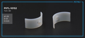 Фолье-вставка бокового поджима с круглым поджимом AUDI A4 / Avant d1-29 D-31 H-12,5 Тип: 3D