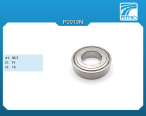 Подшипник рулевой рейки с ЭУР VW Passat B8 2015-, VW Tiguan 2016- d1-36,5 D-74 H-18