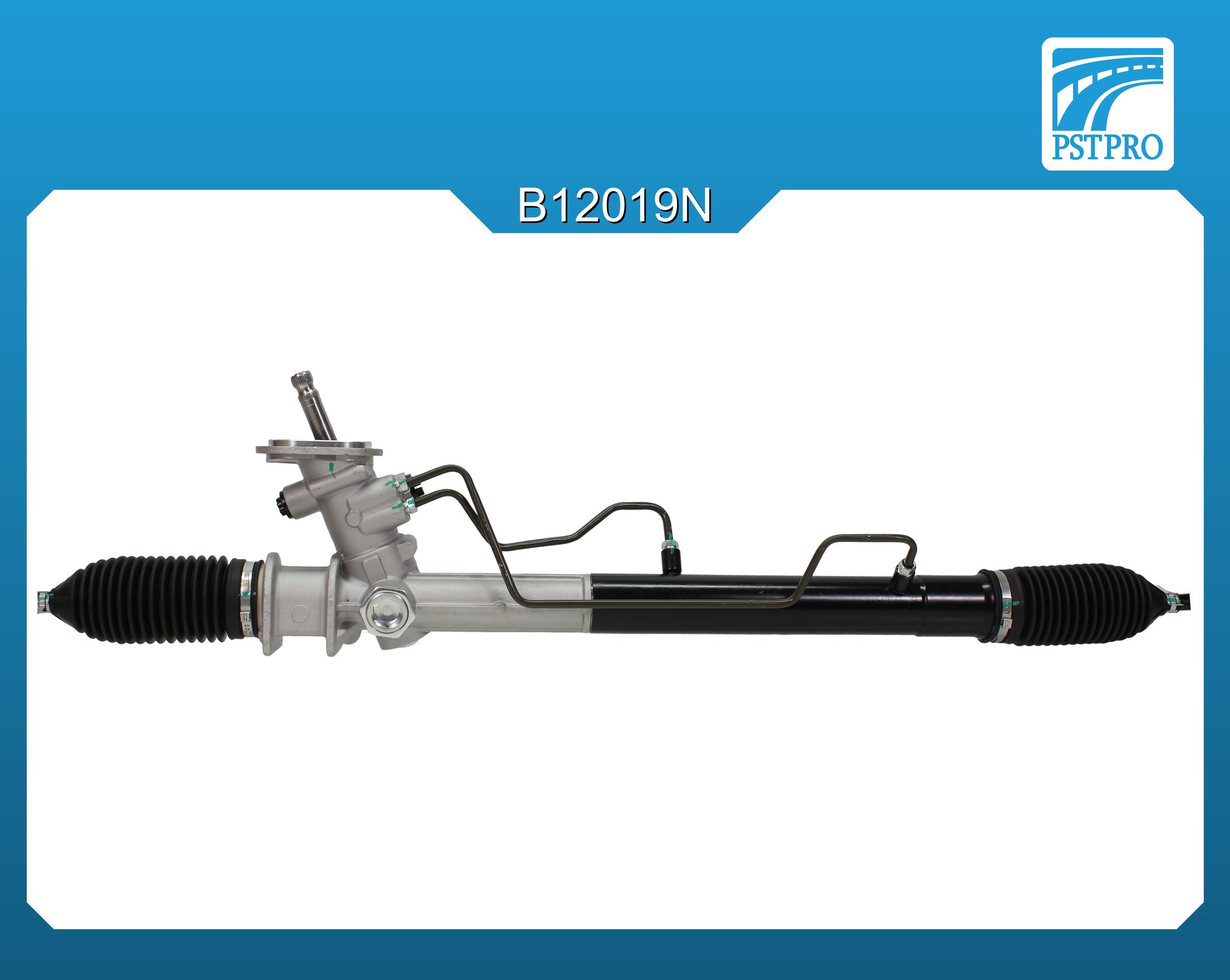 Гидравлическая рулевая рейка Chevrolet Aveo 2005- штуцер ВЫХОД в сторону левой тяги