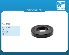 Сальник d1-19,05 D-37 h1-6,5 H-7 Тип: 1PM