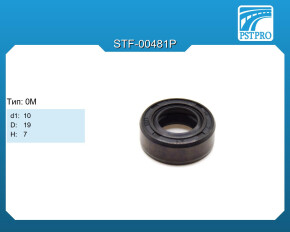 Сальник d1-10 D-19 H-7 Тип: 0M