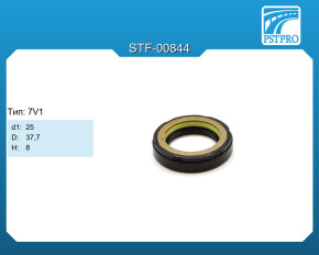 Сальник d1-25 D-37,7 H-8 Тип: 7V1