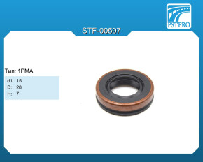 Сальник насоса ГУР Nissan, Subaru, Mitsubishi, Mazda, Chrysler d1-15 D-28 H-7 Тип: 1PMA