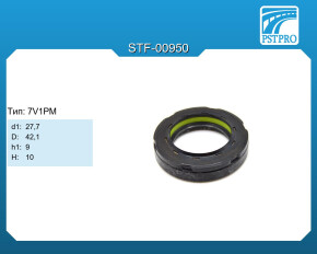 Сальник d1-27,7 D-42,1 h1-9 H-10 Тип: 7V1PM