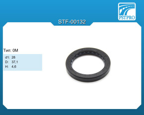 Сальник d1-28 D-37,1 H-4,6 Тип: 0M