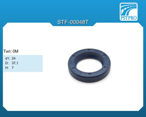 Сальник d1-24 D-37,1 H-7 Тип: 0M