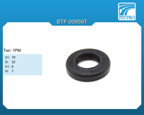 Сальник d1-18 D-32 h1-6 H-7 Тип: 1PM