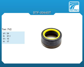 Сальник d1-24 D-37,1 h1-15 H-17 Тип: 7V2