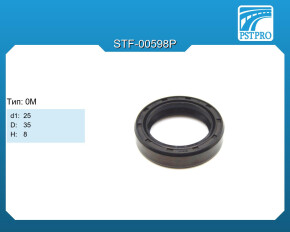 Сальник d1-25 D-35 H-8 Тип: 0M