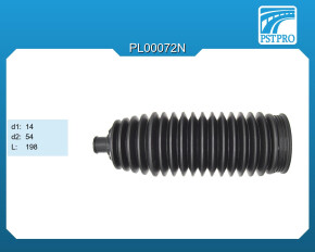 Пыльник рулевой рейки Ford Fiesta 2001-2007, Ford Fusion 2002- d1-14 d2-54 L-198