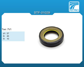 Сальник d1-27 D-45 H-10 Тип: 7V1