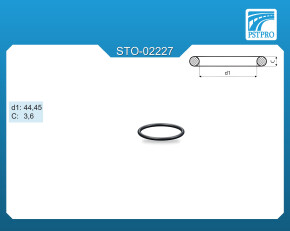 Кольцо резиновое C-3,6 d1-44,45